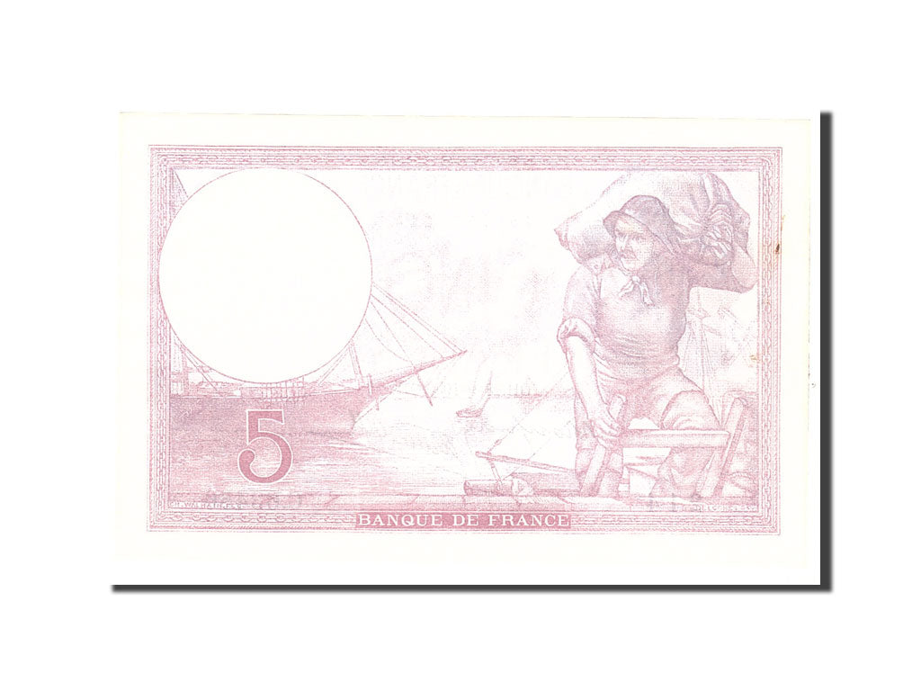 France, 5 Francs, 1939, KM:83, 1939-09-28, UNC(63), Fayette:4.10