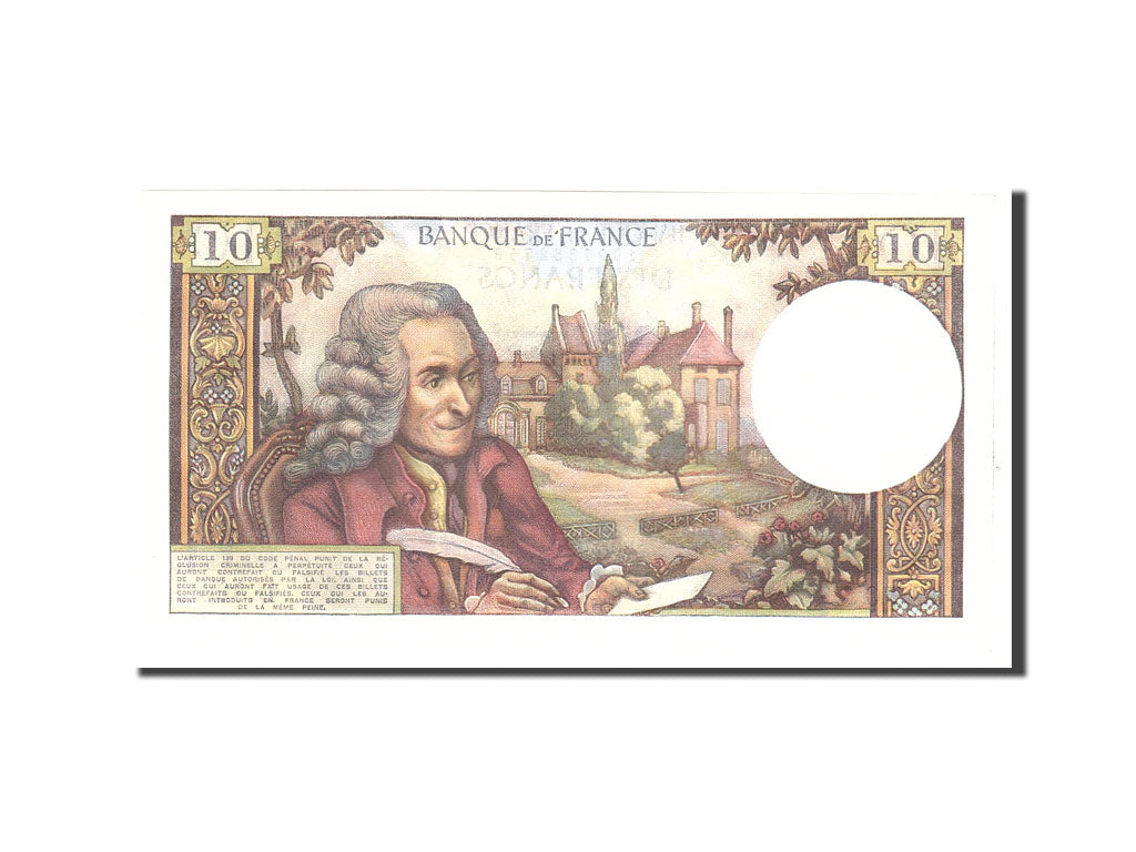 France, 10 Francs, 1972, KM:147d, 1972-09-07, UNC(63), Fayette:62.58