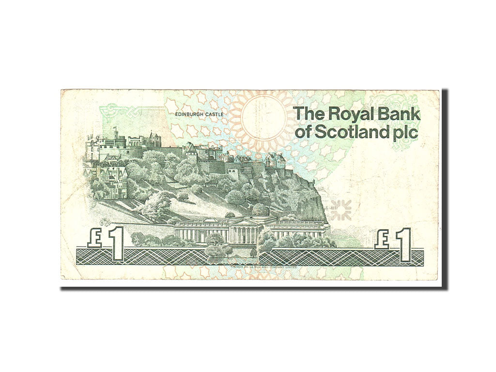 Scotland, 1 Pound, 1992, KM:351c, 1992-03-24, VF(20-25)