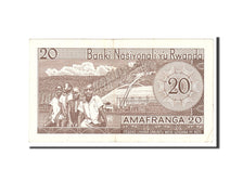 Rwanda, 20 Francs, 1965, 1965-07-01, KM:6b, EF(40-45)