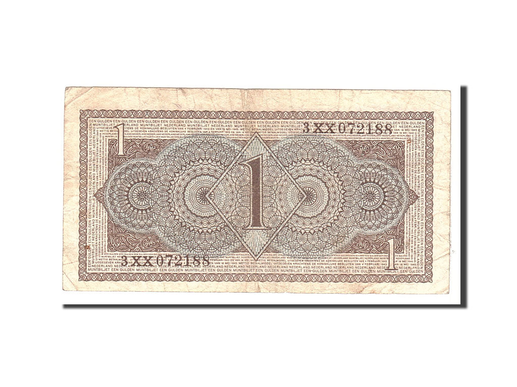 Banknote, Netherlands, 1 Gulden, 1949, 1949-08-08, KM:72, VF(20-25)