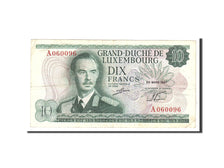 Luxembourg, 10 Francs, 1967, KM:53a, 1967-03-20, EF(40-45)