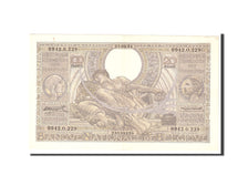 Belgium, 100 Francs-20 Belgas, 1934, KM:107, 1934-02-23, AU(50-53)