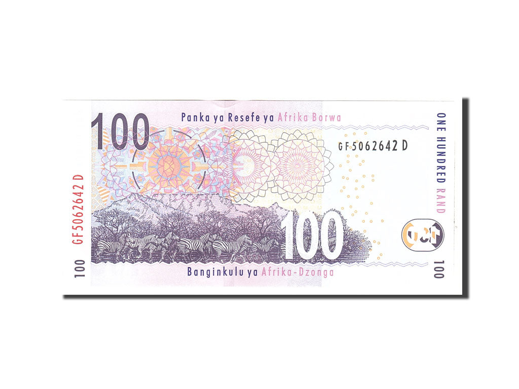 Banknote, South Africa, 100 Rand, 2005, Undated, KM:131b, UNC(65-70)
