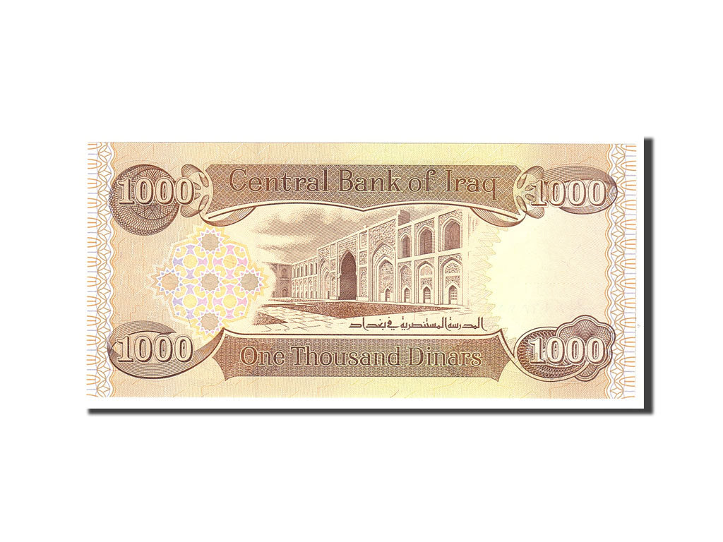 Banknote, Iraq, 1000 Dinars, 2003, Undated, KM:93, UNC(65-70)