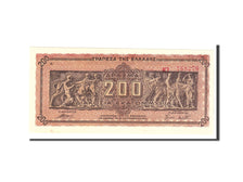Billet, Grèce, 200,000,000 Drachmai, 1944, 1944-09-09, KM:131a, SPL+