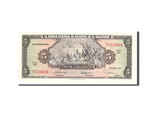 Banconote, El Salvador, 5 Colones, 1980, KM:132a, 1980-06-19, SPL