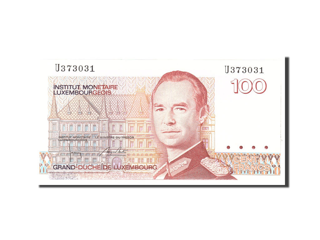 Luxembourg, 100 Francs, 1980, 1980-08-14, KM:57a, UNC(65-70)