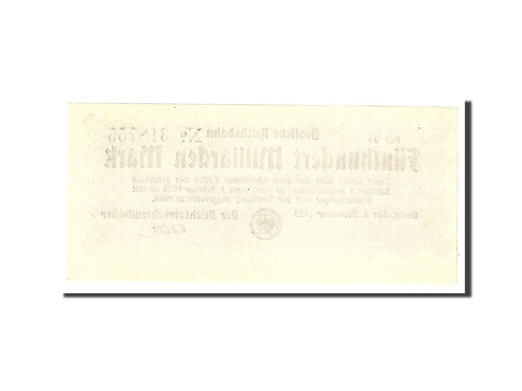Banknote, Germany, 500 Milliarden Mark, 1923, 1923-11-03, KM:S1210, UNC(65-70)