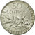 Munten, Frankrijk, Semeuse, 50 Centimes, 1898, PR, Zilver, Gadoury:420