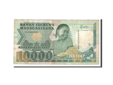 Madagascar, 10,000 Francs = 2000 Ariary, 1988, Undated, KM:74a, EF(40-45)
