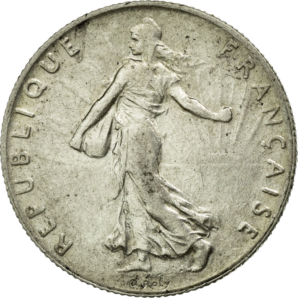 Coin, France, Semeuse, 50 Centimes, 1898, AU(55-58), Silver, Gadoury:420