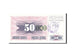 Biljet, Bosnië - Herzegovina, 50,000 Dinara, 1993, 1993-10-15, KM:55a, NIEUW