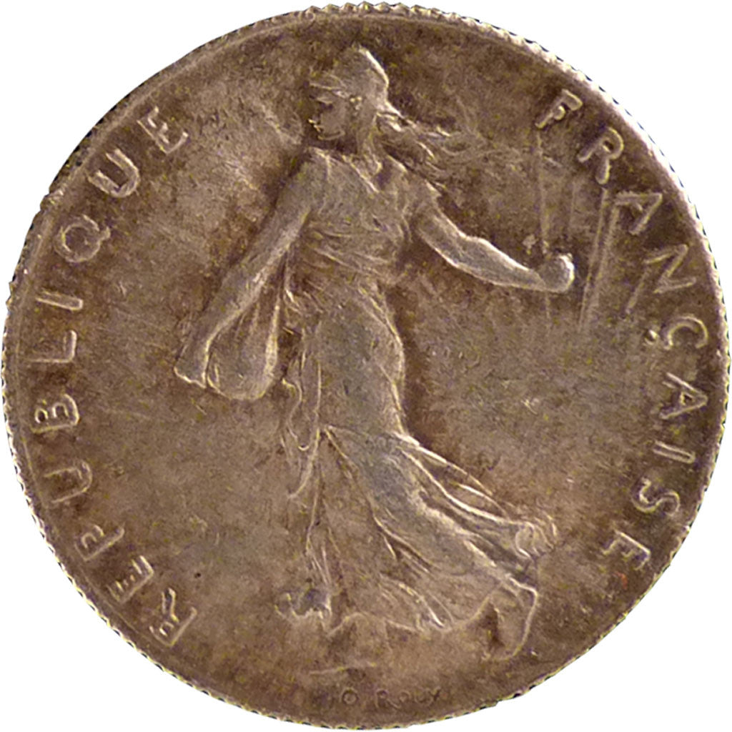 Munten, Frankrijk, Semeuse, 50 Centimes, 1899, Paris, PR+, Zilver, Gadoury:420