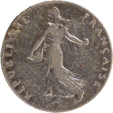 FRANCE, Semeuse, 50 Centimes, 1907, Paris, EF(40-45), Silver, 18.1, Gadoury...