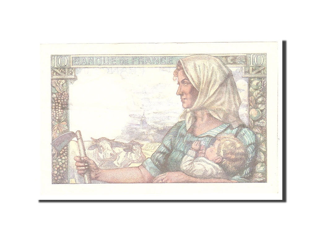 Billete, Francia, 10 Francs, 1947, 1947-01-09, MBC, Fayette:8.17, KM:99e