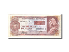 Bolivia, 100,000 Pesos Bolivianos, 1984, KM:171a, 1984-06-05, VF(20-25)