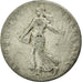 Coin, France, Semeuse, 50 Centimes, 1907, AU(50-53), Silver, Gadoury:420