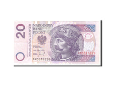 Poland, 20 Zlotych, 1994, KM:174a, 1994-03-25, EF(40-45)