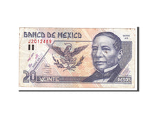 Banknote, Mexico, 20 Pesos, 1998, 1998-03-17, KM:106c, VF(30-35)