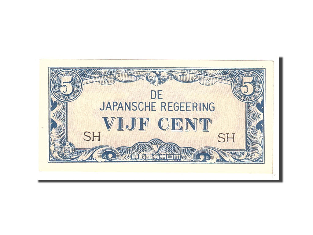 Netherlands Indies, 5 Cents, 1942, KM:120b, Undated, UNC(63)