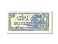 INDIE OLANDESI, 1/2 Gulden, 1942, KM:122b, Undated, SPL-