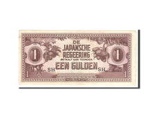 Netherlands Indies, 1 Gulden, 1942, KM:123b, Undated, EF(40-45)