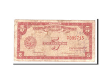 Billet, Philippines, 5 Centavos, 1949, Undated, KM:126a, B