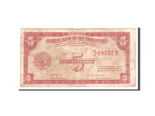 Billete, 5 Centavos, 1949, Filipinas, KM:126a, Undated, RC+