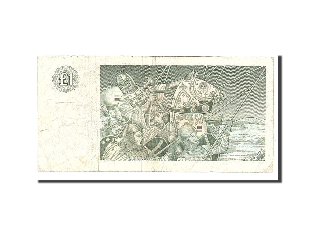 Scotland, 1 Pound, 1983, KM:211b, 1983-01-05, VF(20-25)