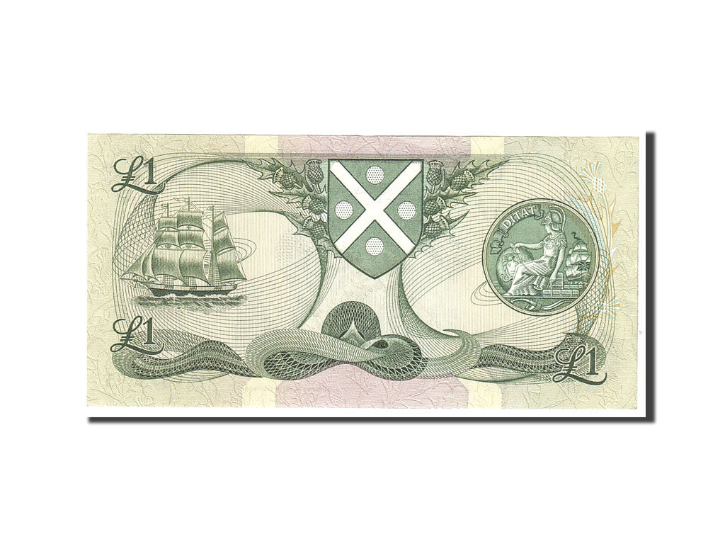 Scotland, 1 Pound, 1983, KM:111f, 1983-10-07, AU(50-53)