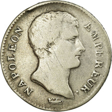 Moneda, Francia, Napoléon I, Franc, 1805, Paris, BC+, Plata, Gadoury:443