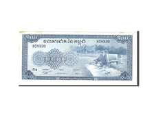 Cambodia, 100 Riels, 1956, Undated, KM:13b, AU(55-58)