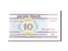 Bielorussia, 10 Rublei, 2000, KM:23, Undated, FDS