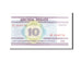 Bielorussia, 10 Rublei, 2000, KM:23, Undated, FDS