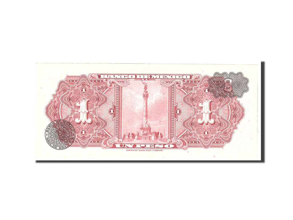 Mexico, 1 Peso, 1965, KM:59i, 1965-06-09, UNC(65-70)