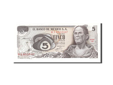 Banknote, Mexico, 5 Pesos, 1969, 1969-12-03, KM:62a, UNC(65-70)