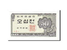 Banknote, South Korea, 50 Jeon, 1962, Undated, KM:29a, UNC(63)