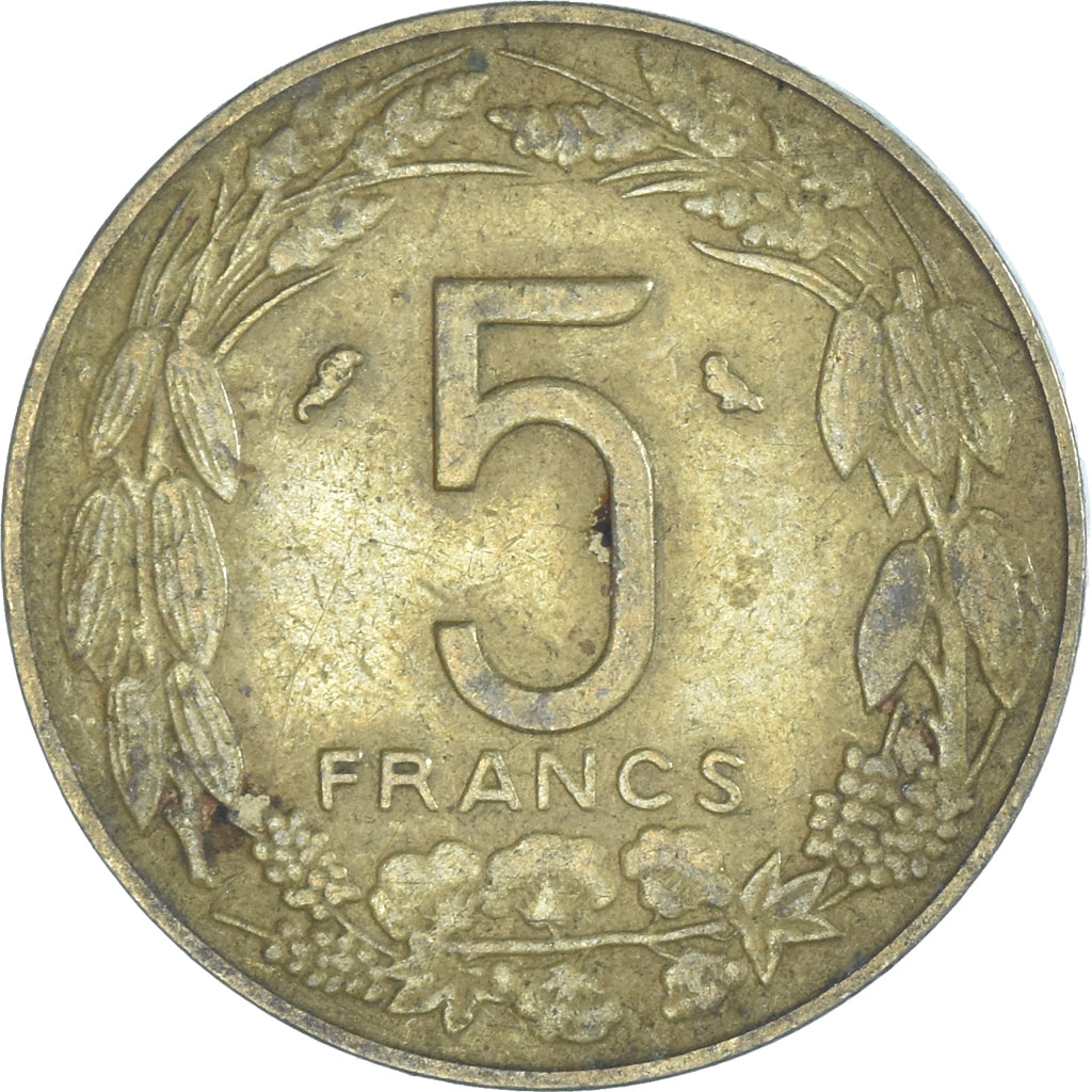 Coin, EQUATORIAL AFRICAN STATES, 5 Francs, 1968