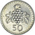 Coin, Cyprus, 50 Mils, 1981