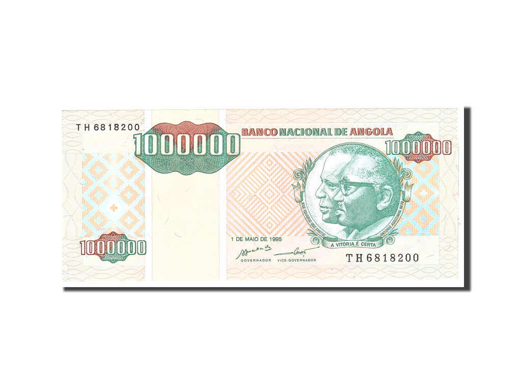 Banknote, Angola, 1,000,000 Kwanzas Reajustados, 1995, 1995-05-01, KM:141