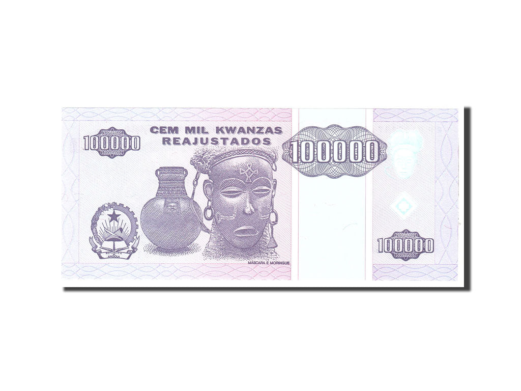 Banknote, Angola, 100,000 Kwanzas Reajustados, 1995, 1995-05-01, KM:139