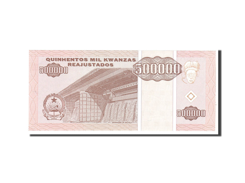Banknote, Angola, 500,000 Kwanzas Reajustados, 1995, 1995-05-01, KM:140