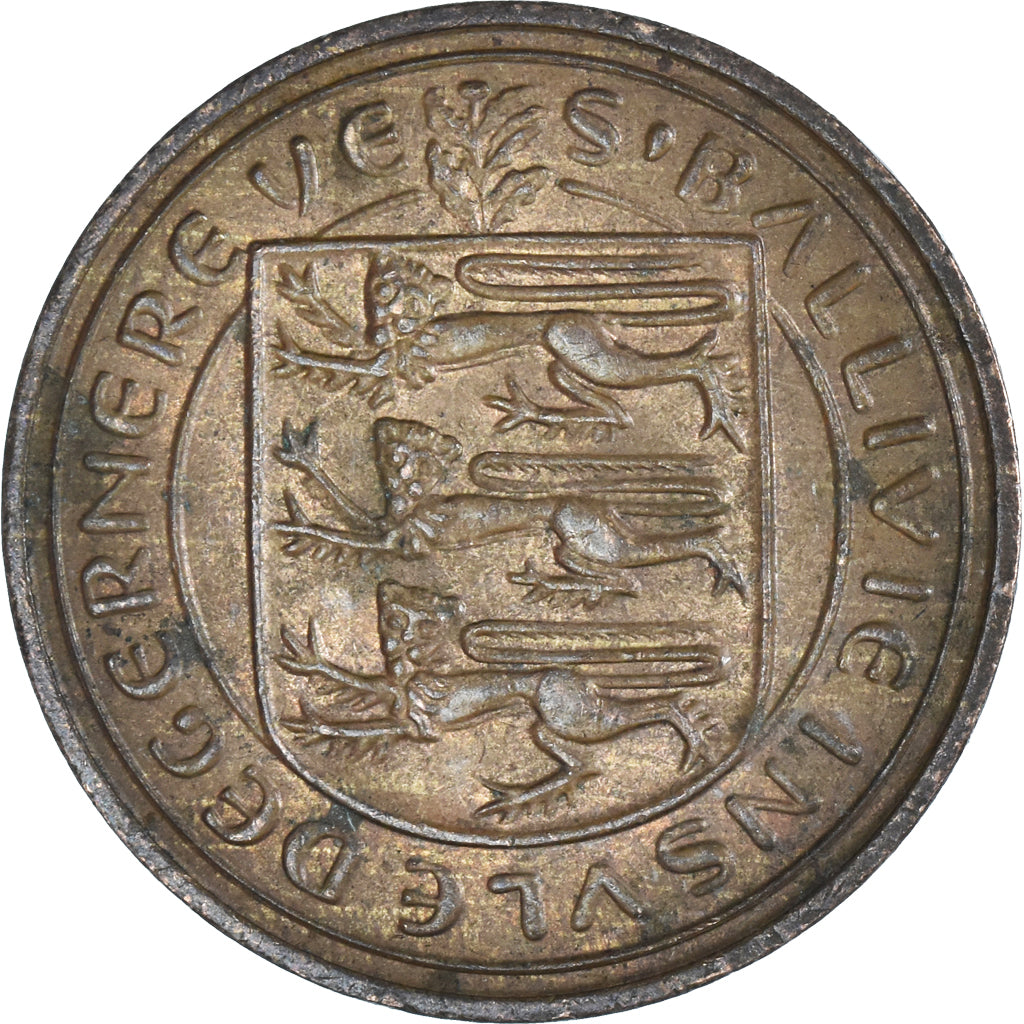 Coin, Guernsey, 2 Pence, 1979