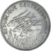 Moneda, República Centroafricana, 100 Francs, 1975