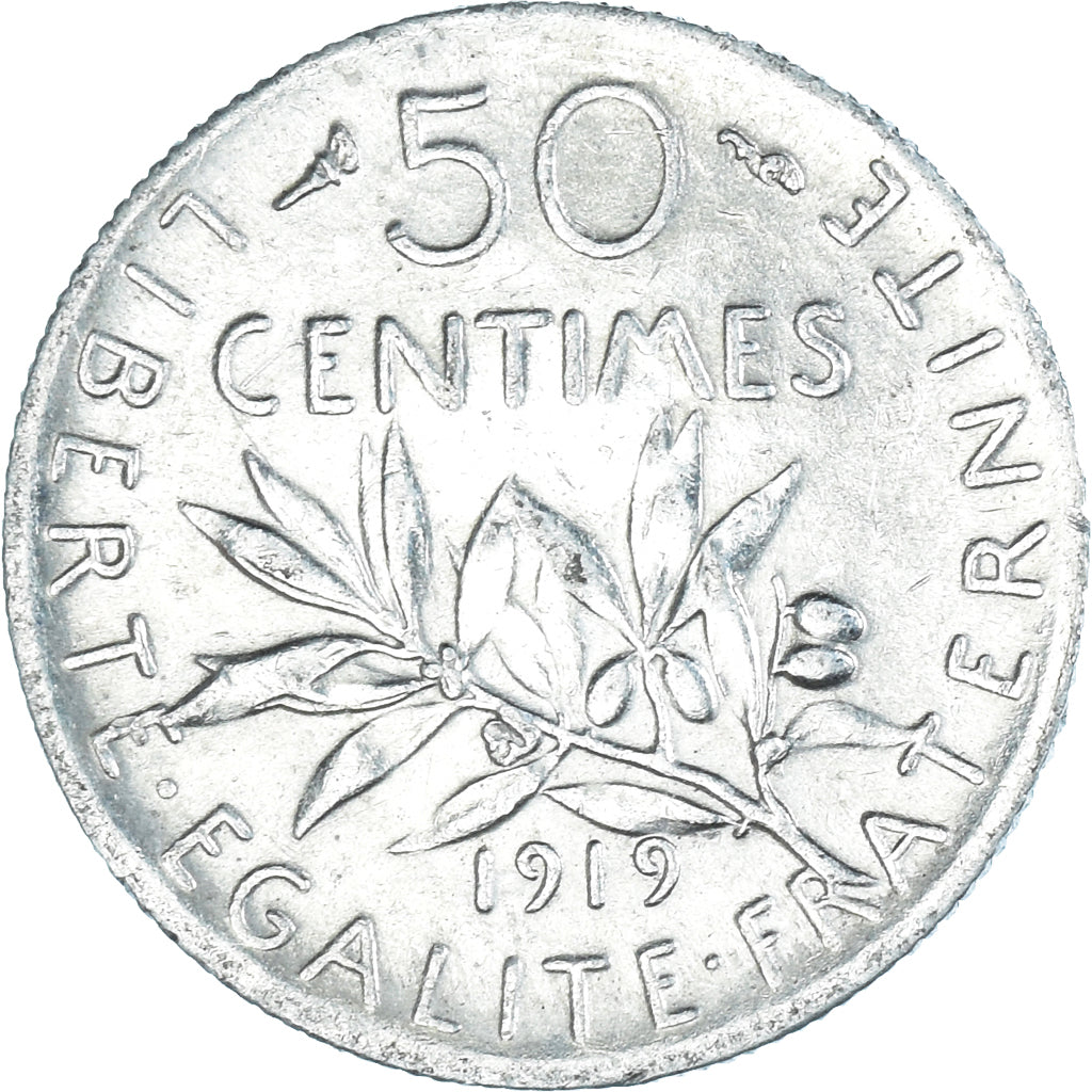Coin, France, 50 Centimes, 1919