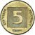 Monnaie, Israël, 5 Agorot, 1986