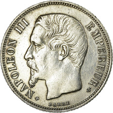Monnaie, France, Napoleon III, Napoléon III, Franc, 1860, Strasbourg, TTB+