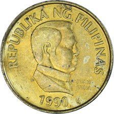 Coin, Philippines, 25 Sentimos, 1990