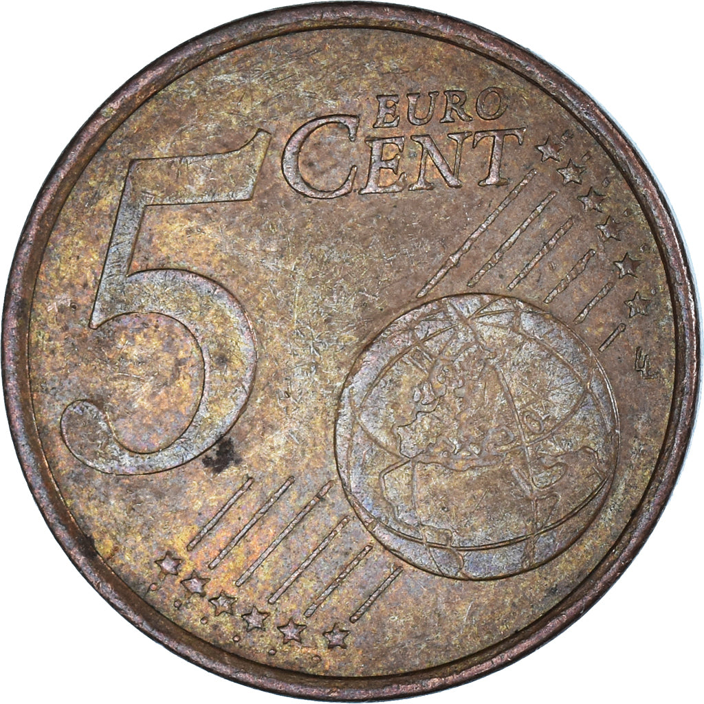 Moneta, Unia Europejska, 5 Centimes, 1999